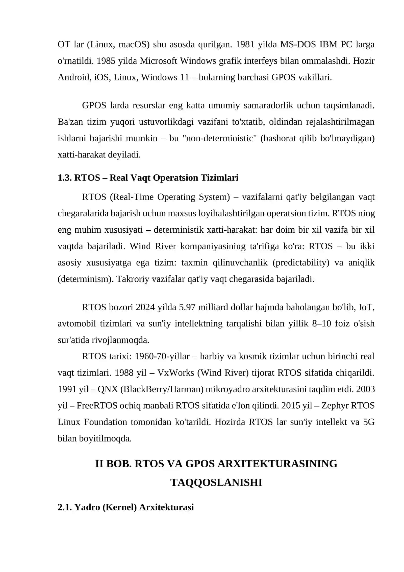 Umumiy maqsadli operatsion tizimlar 4
