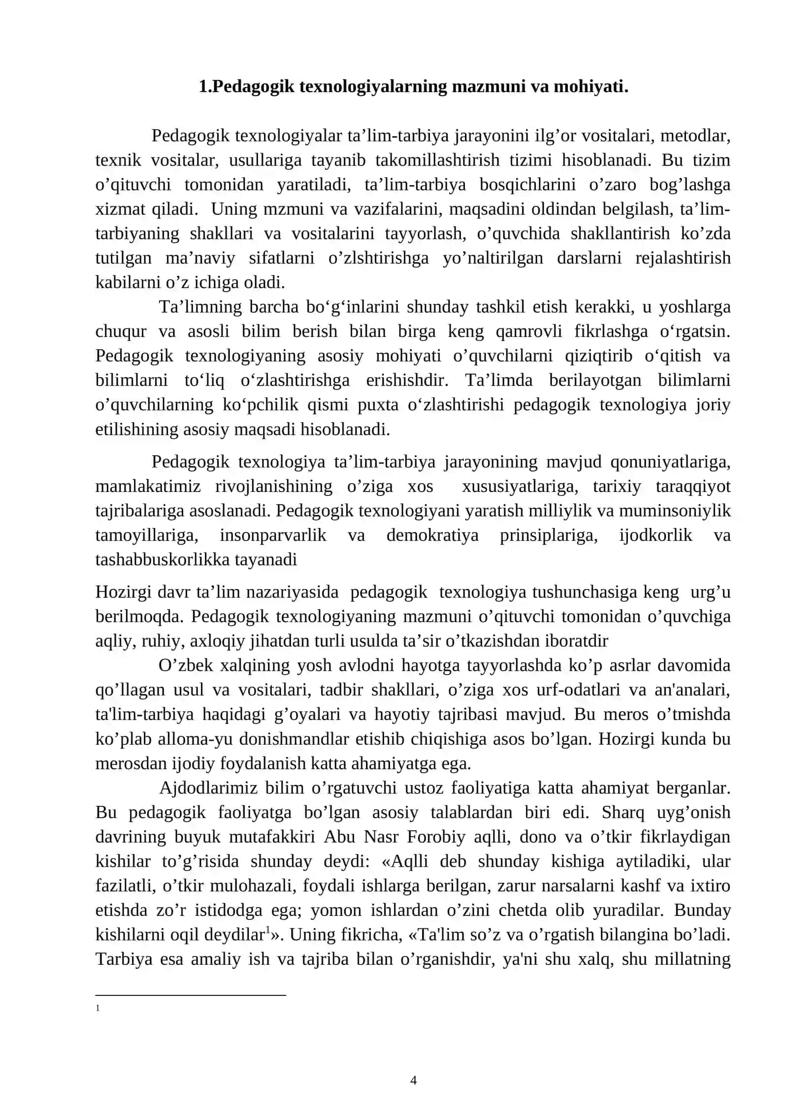 Boshlang’ich sinf o’quvchilarini o’qitishda pedagogik texnologiyalardan foydalanish 4