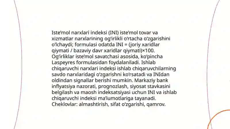 Infulyatsiya va infulyatsiyaga qarshi siyosat 4