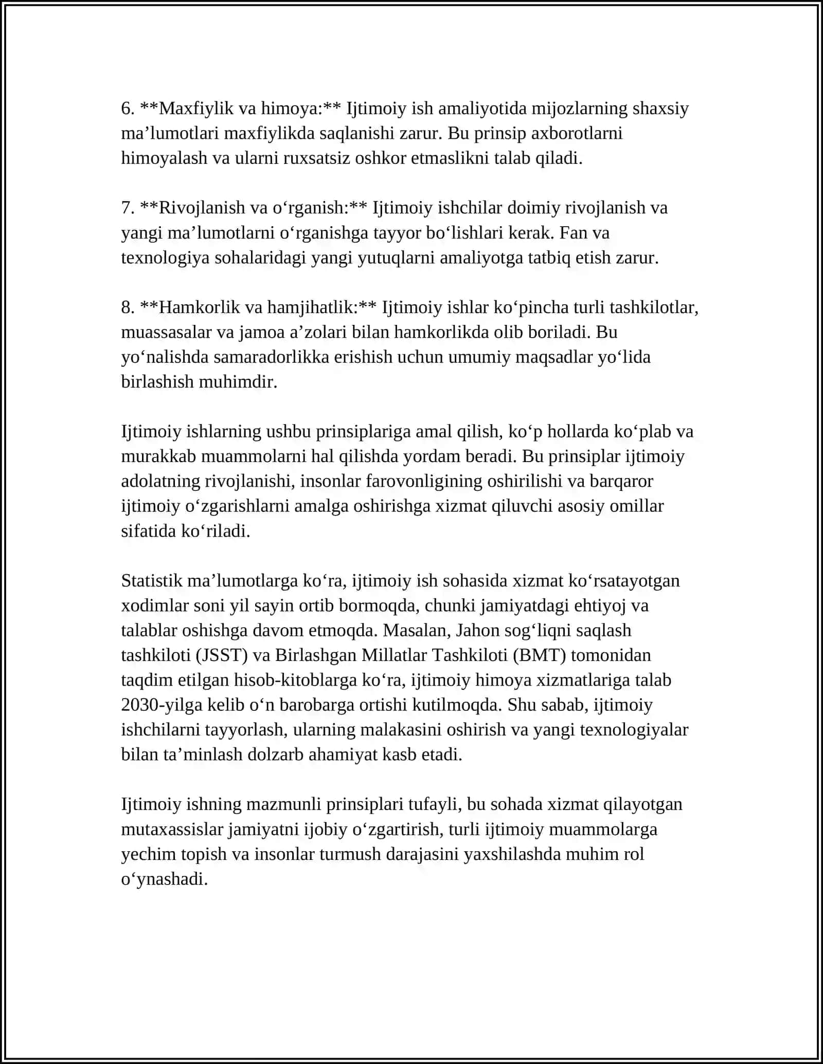 IJTIMOIY ISHNING AXLOQIY VA INSONPARVARLIK XUSUSIYATI 4