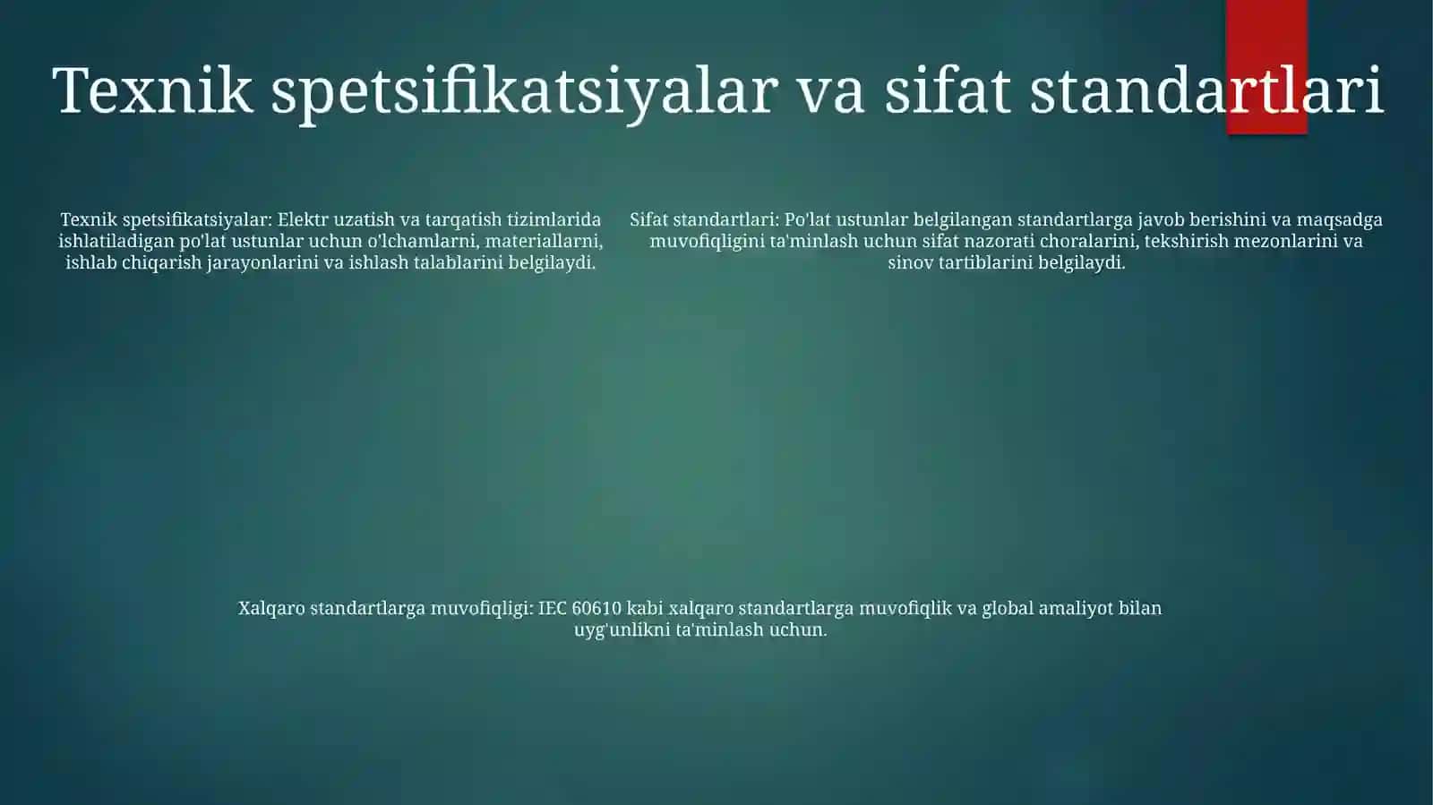Elektir Stalbalar Ozbekiston Davlat Standarti 4