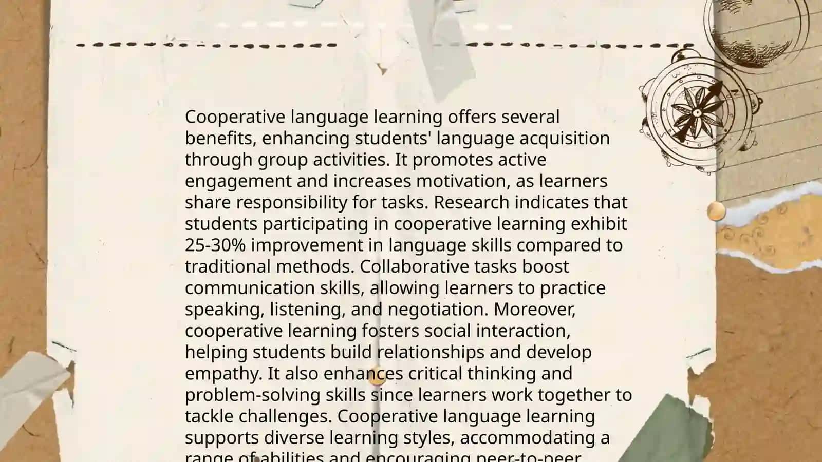 Cooperative Language Learning 4