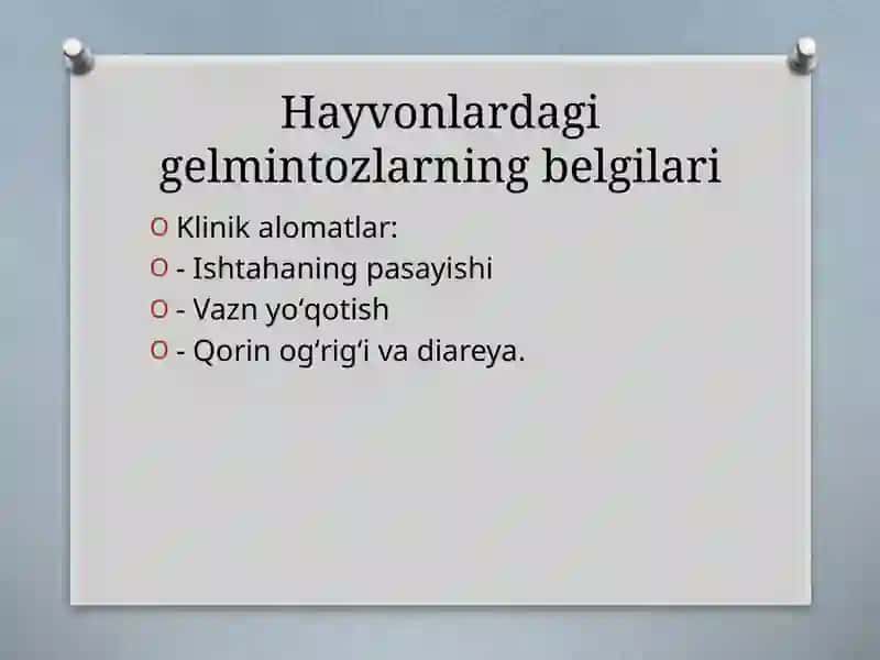 Tirikhayvonlarnigelmintlarbilanzararlanishinilaboratoriyadatekshirishusullari 4