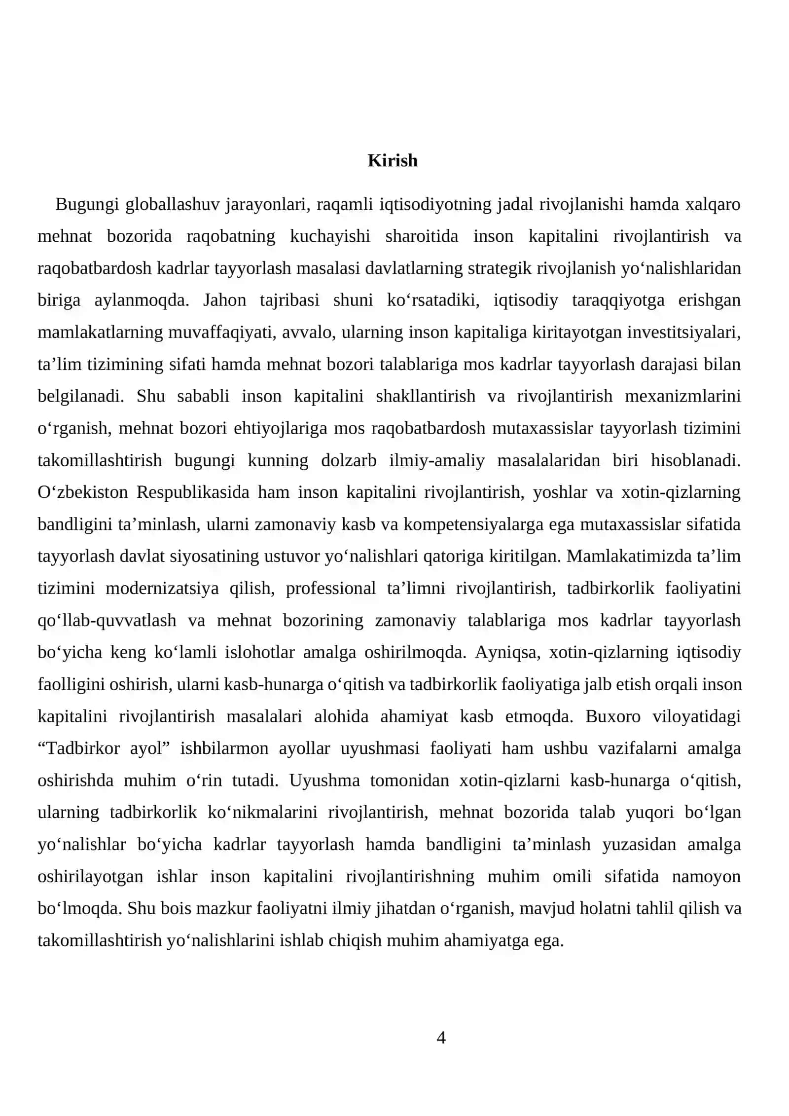 MEHNAT BOZORIDA RAQOBATBARDOSH KADRLAR TAYYORLASH VA INSON KAPITALI RIVOJI 4