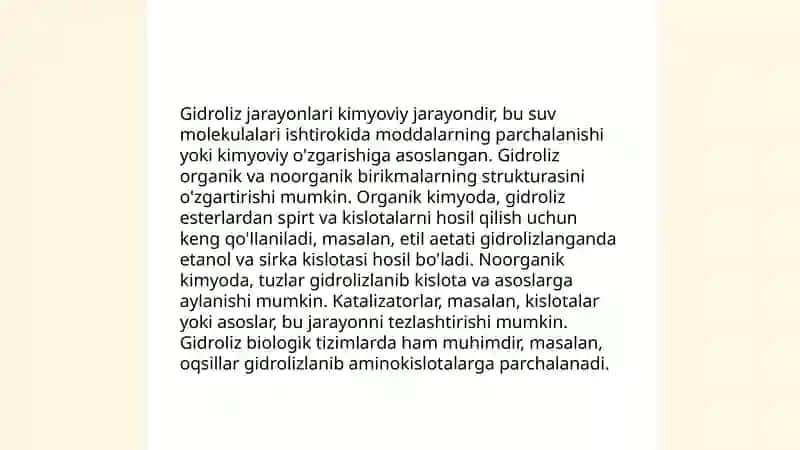 Tuzlar gidrolizi 4