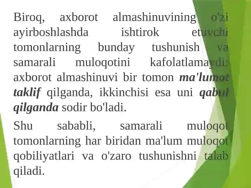 BOSHQARUVDA AXBOROT VA KOMMUNIKATSIYA 4