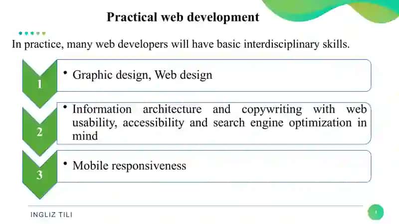 Web development 4