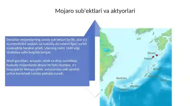 Hududiy konfliktlar 4