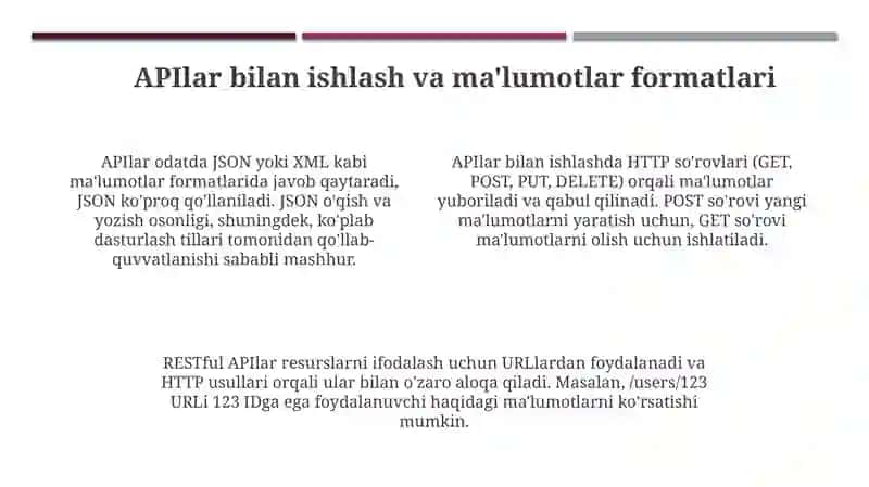 Internet xizmatlari bilan ishlash 4