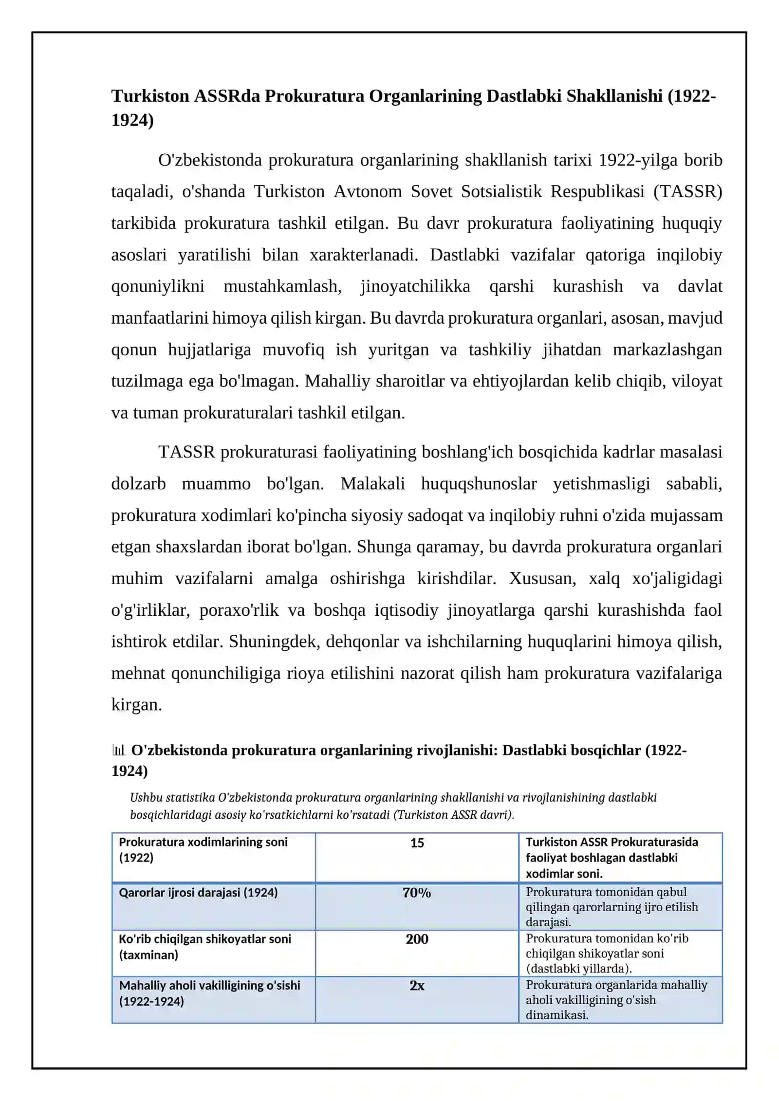O'zbekistonda prokuratura organlarining rivojlanishi 4