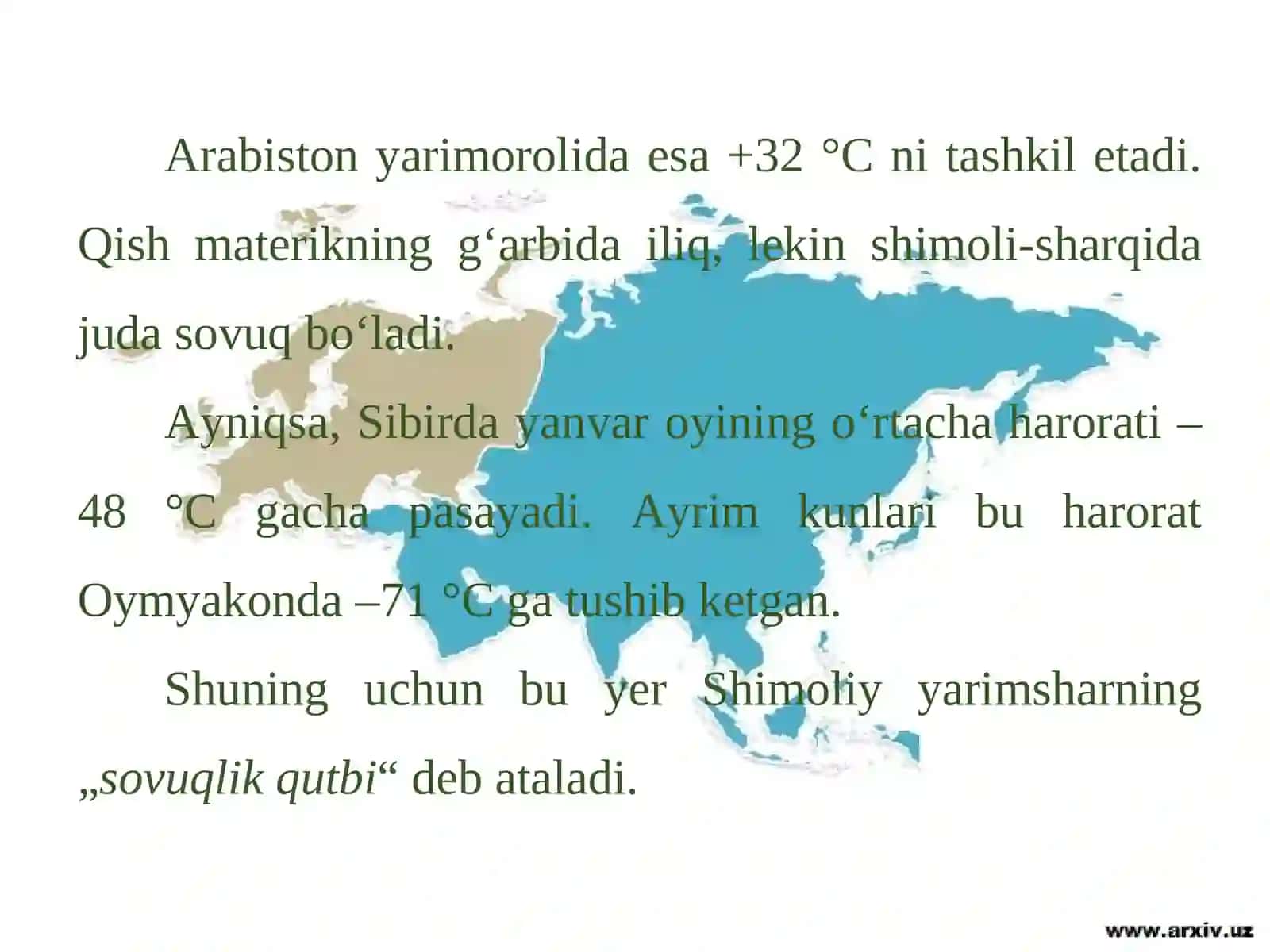 Yevrosiyoning iqlimi 4