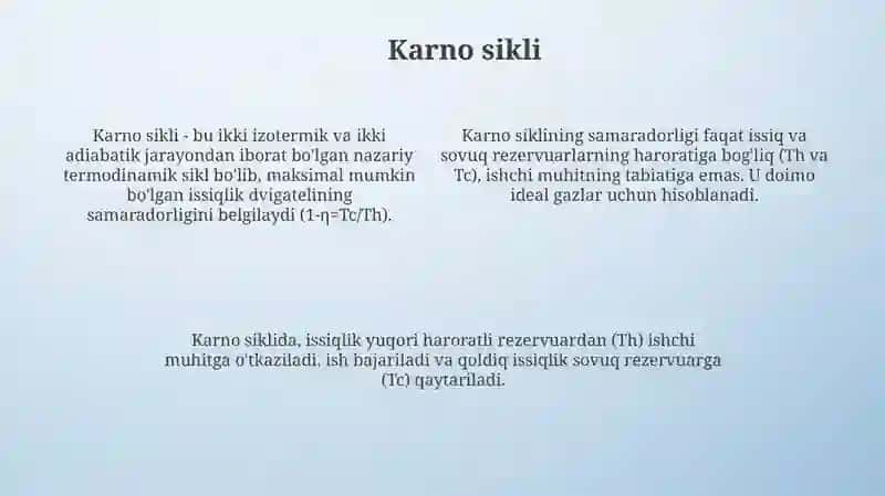 Sikl isitish va sovutish moslamalari 4