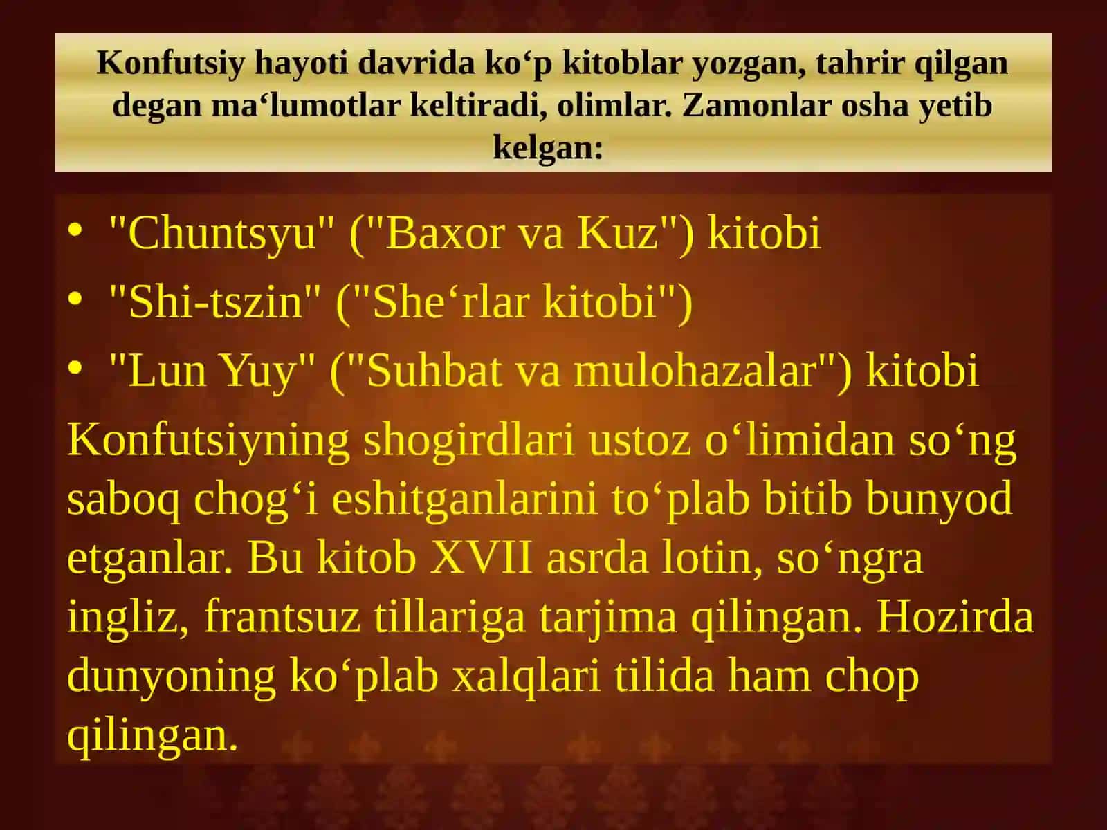 Yangi Renessans pedagogikasi. Yan Amos Komenskiyning pedagogik tizimi 4