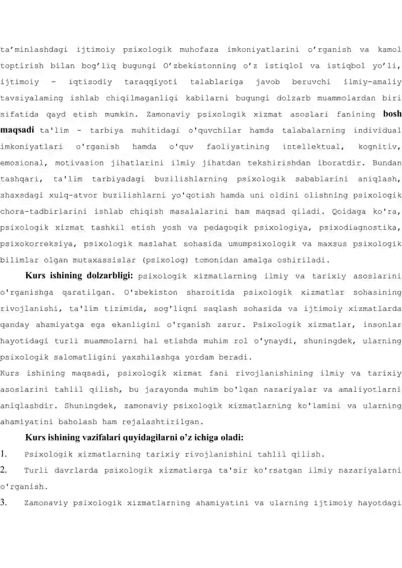 PSIXOLOGIK XIZMAT FANI RIVOJLANISHINING ILMIY TARIXIY ASOSLARI 4