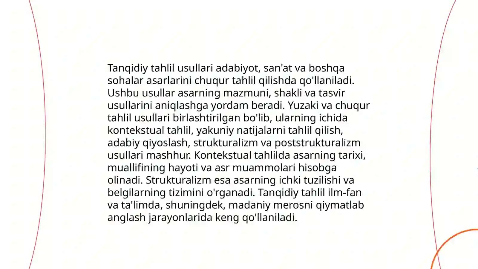 Adabiy tanqidda tahlil va talqin muammolari 4
