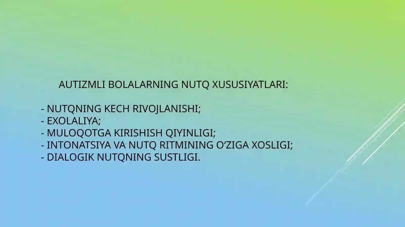 Autistik spektr buzilishlariga ega bolalar uchun inklyuziv ta’lim strategiyalari 4