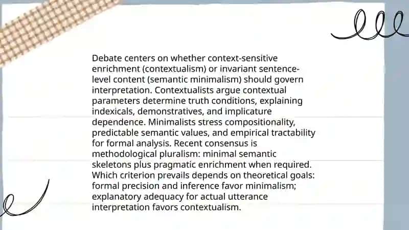 Criterion of Context 4