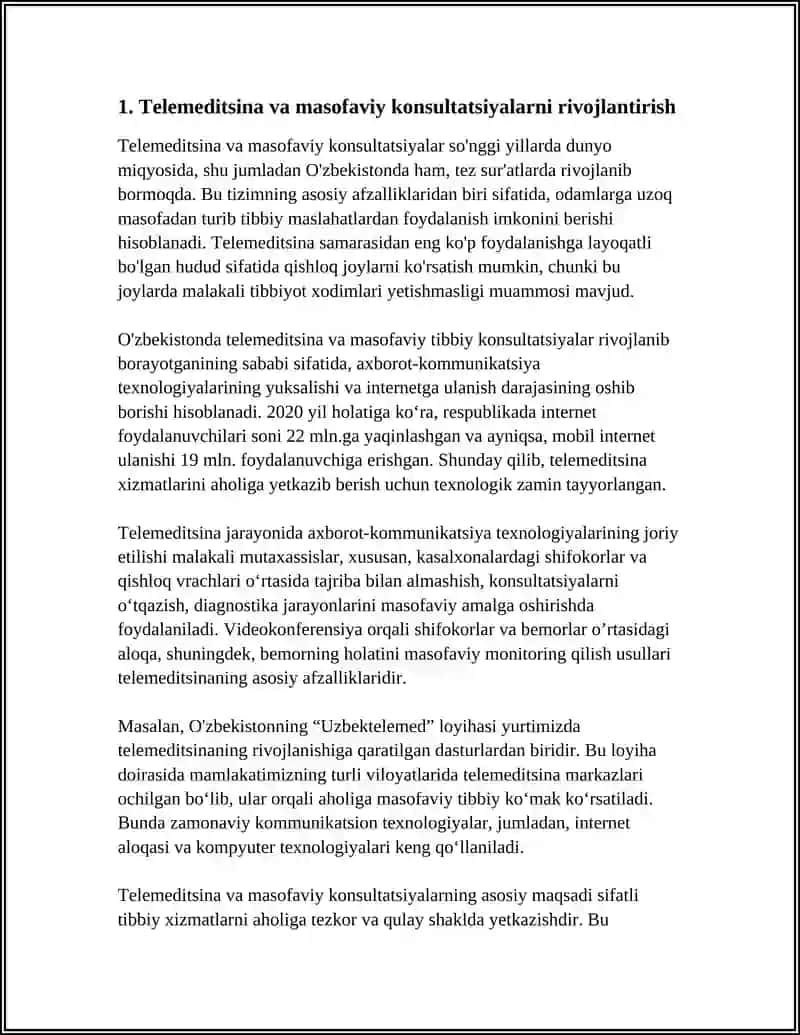 TIBBIYOT MASALALARINI YECHISHDA AXBOROT KOMUNIKATSIYA TEXNALOGIYALARI 4