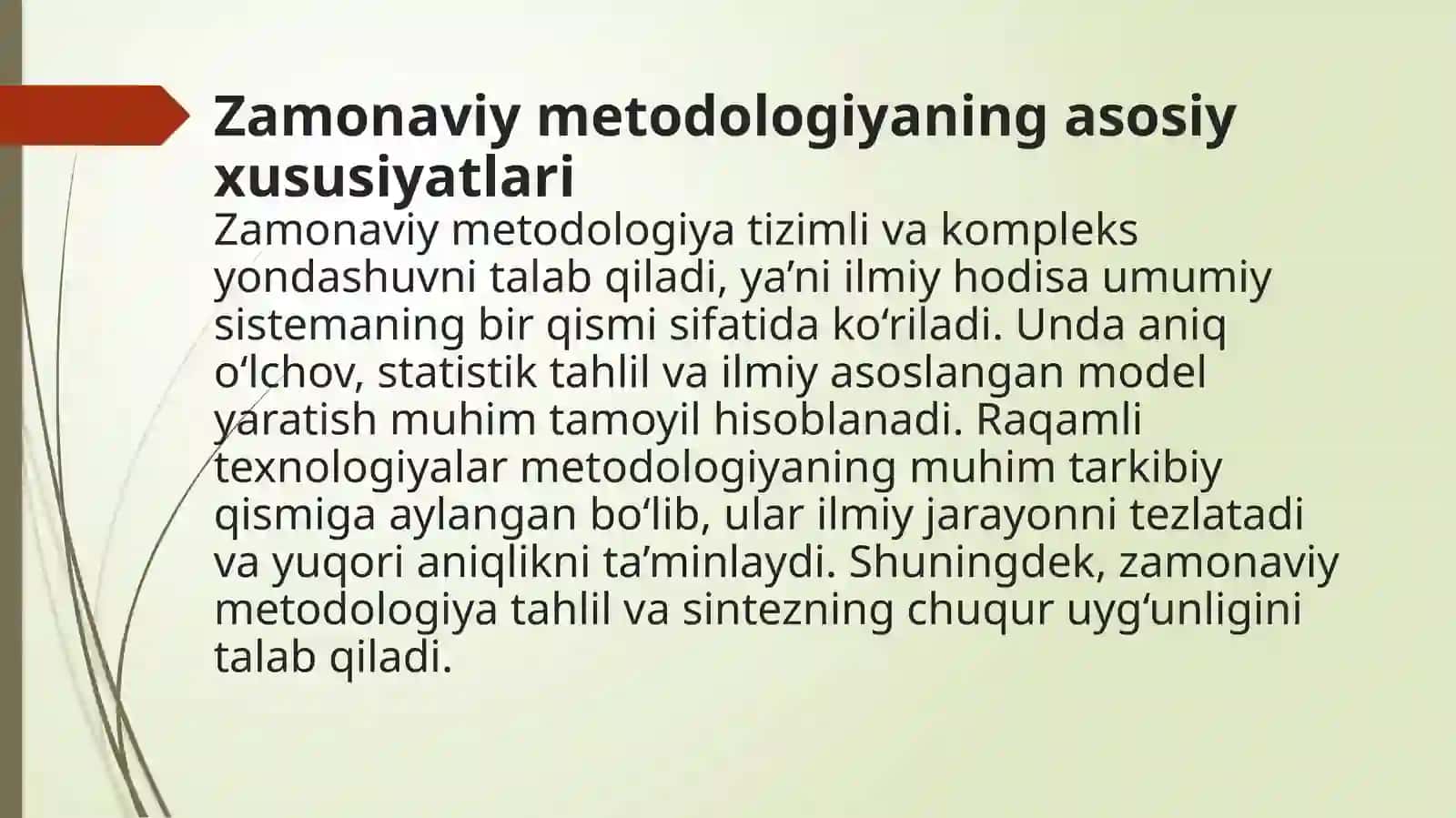 ILMIY MAKTAB METOD VA METODOLOGIK YONDASHUVLAR 4