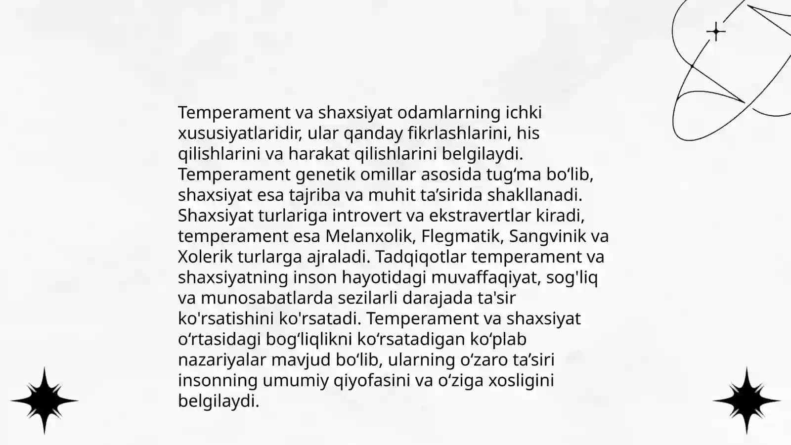 Temperament 4
