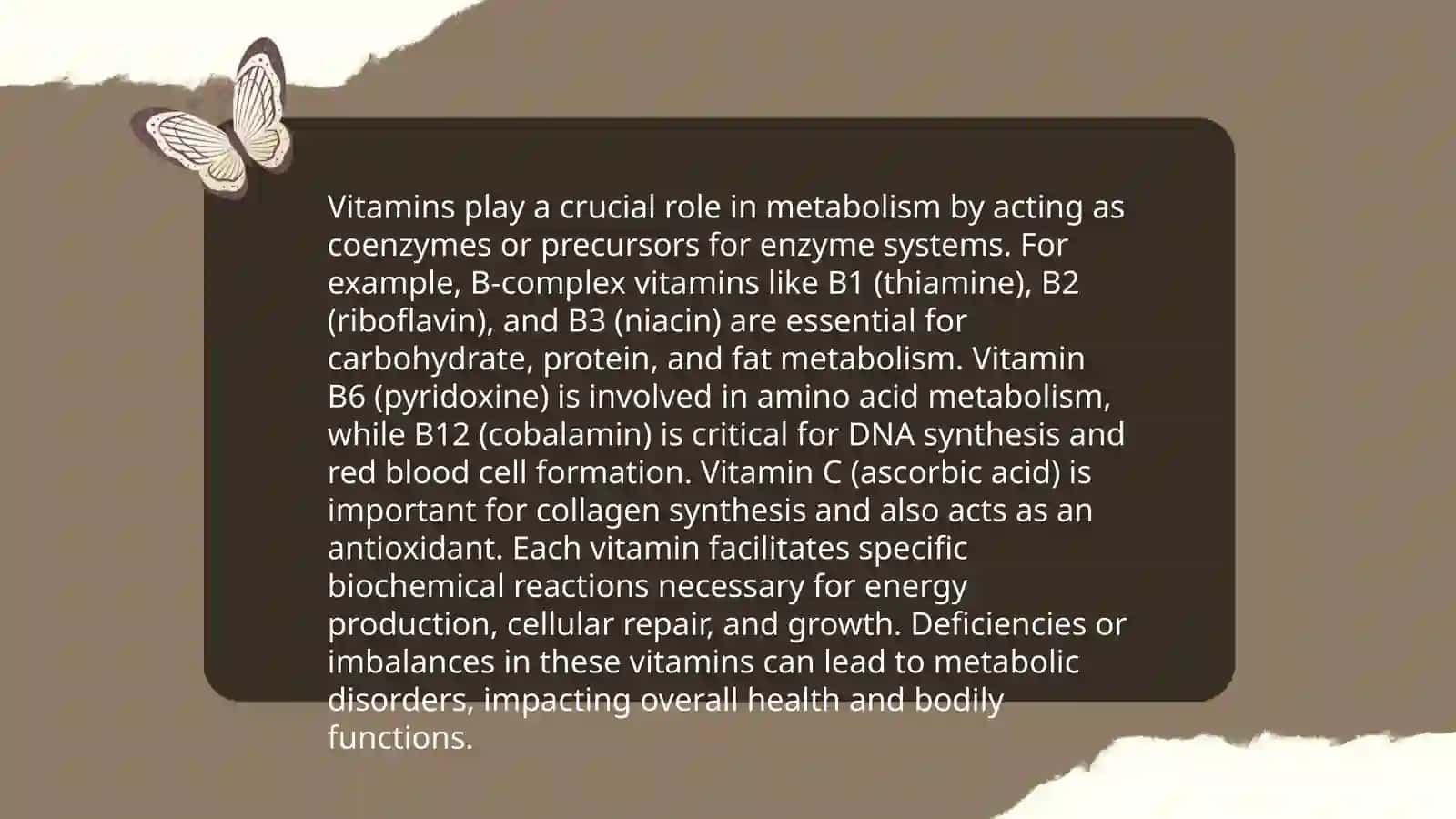 How Vitamins do wonders 4