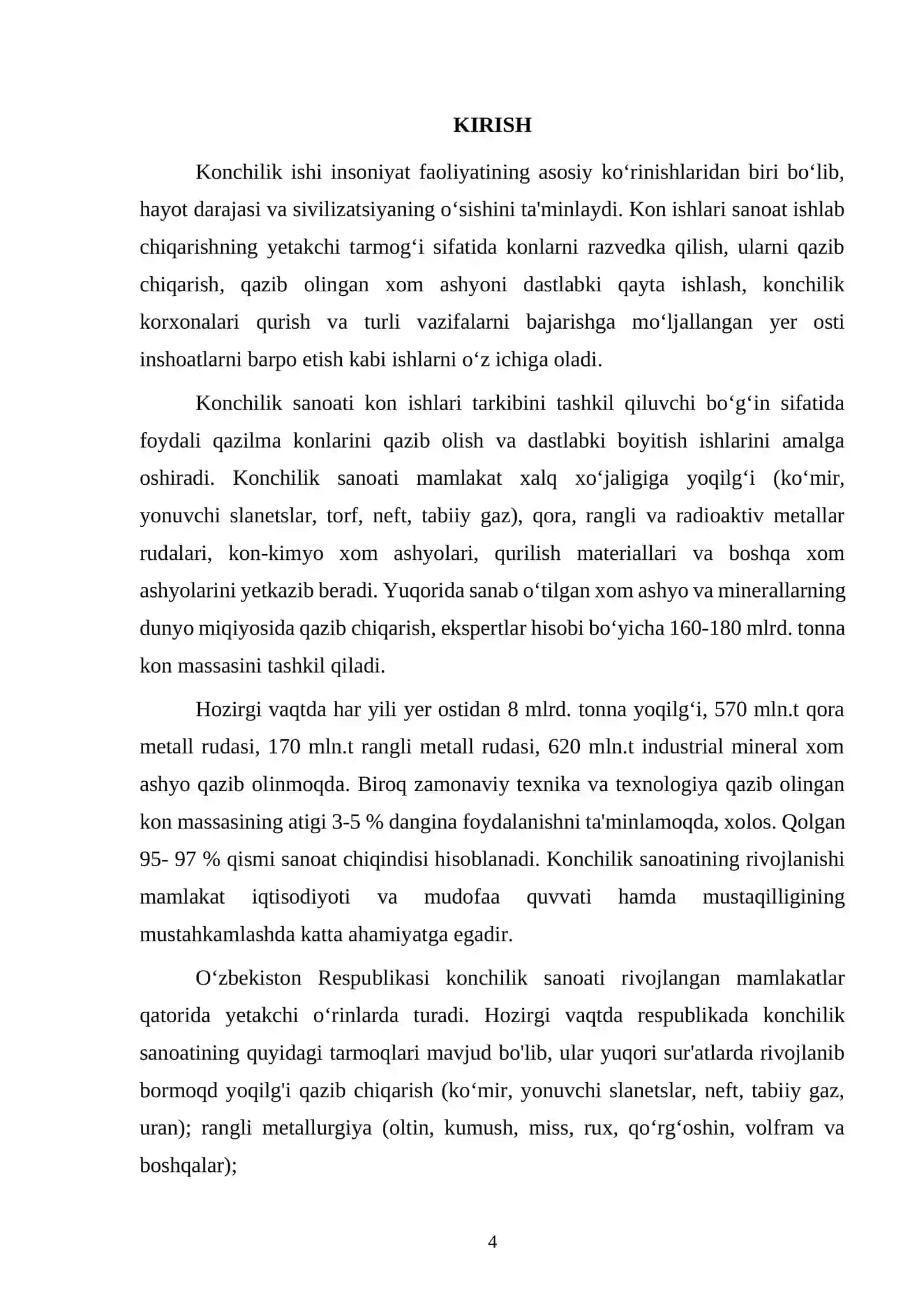 KOVULDI RUDALI KONINI QAZIB OLISH TEXNOLOGIYASINI TAKOMILLASHTIRISH 4