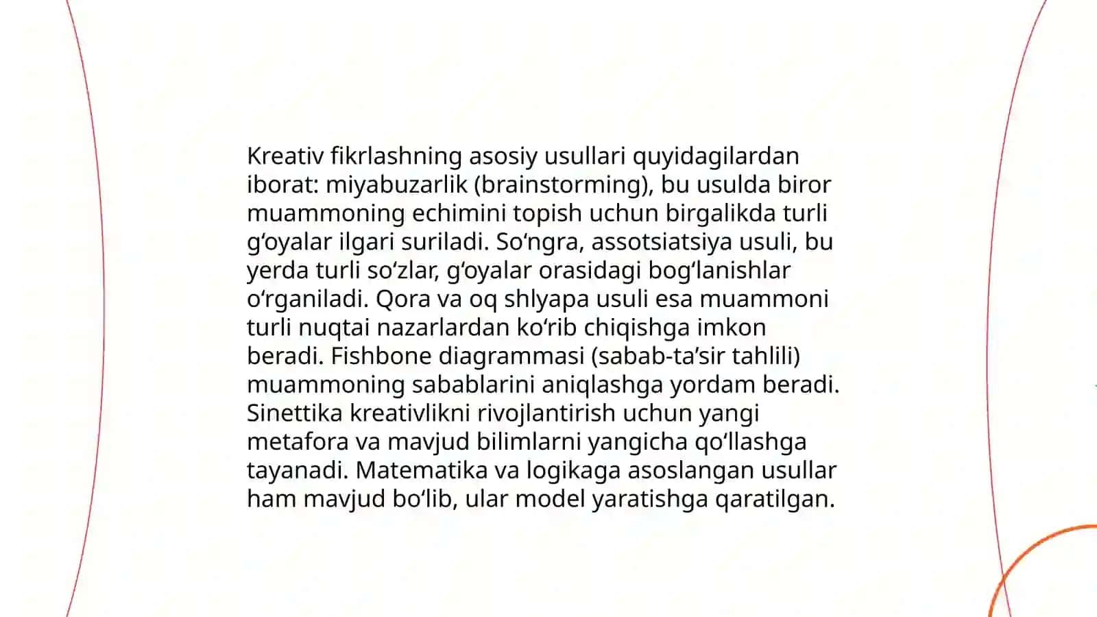 Intellekt va kreativlik nazariyalari 4