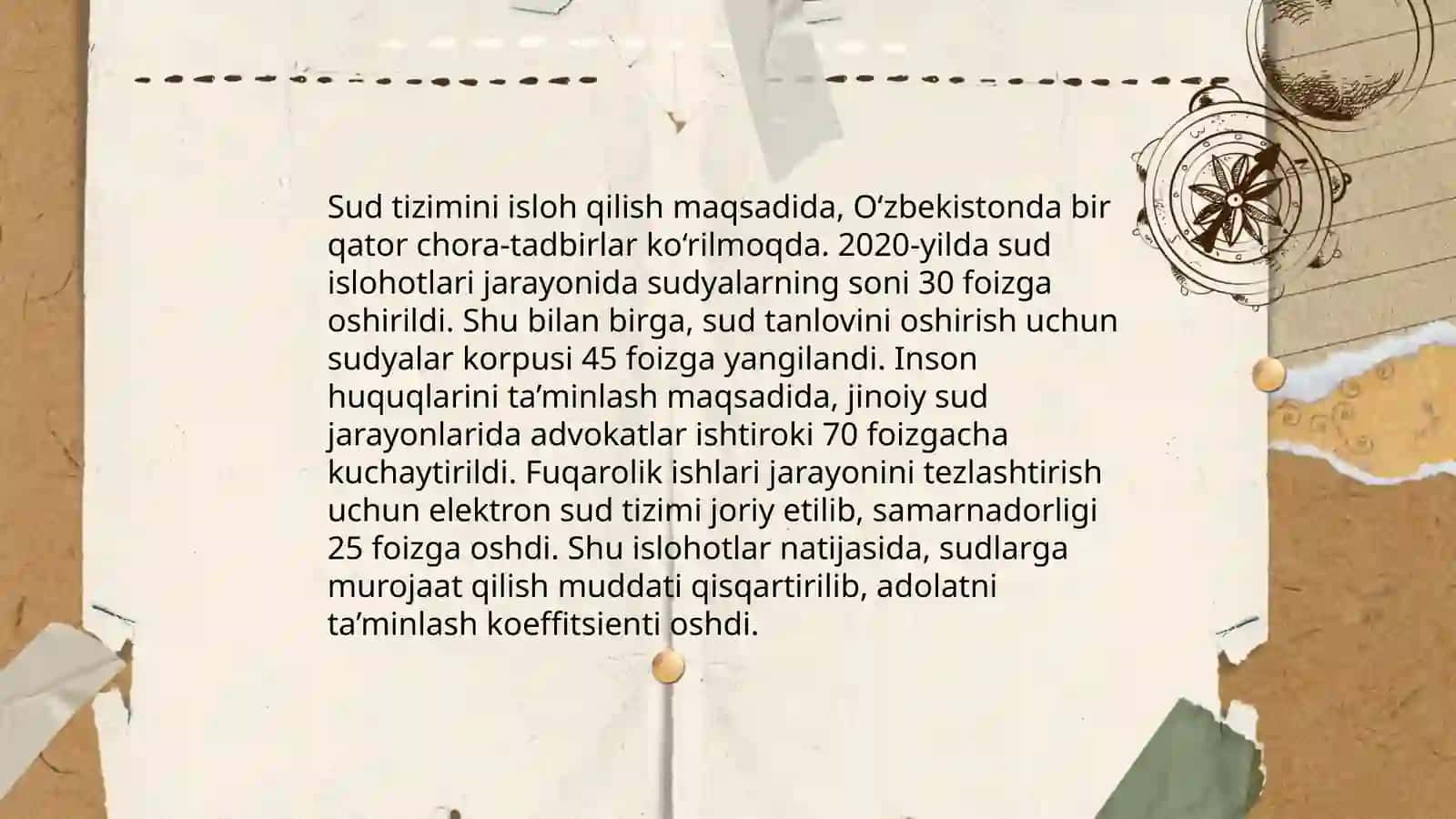 Yangi Oʻzbekistonda inson haq-huquqlari va erkinliklari kafolatning yaratilishi 4