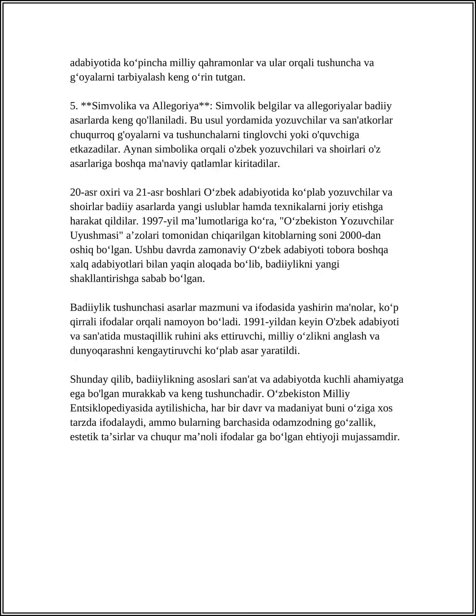 ABDUG'AFUR RASULOVNING "BADIIYLIK BEZAVOL YANGILIK" KITOBINI O'QIB O'RGANISH 4