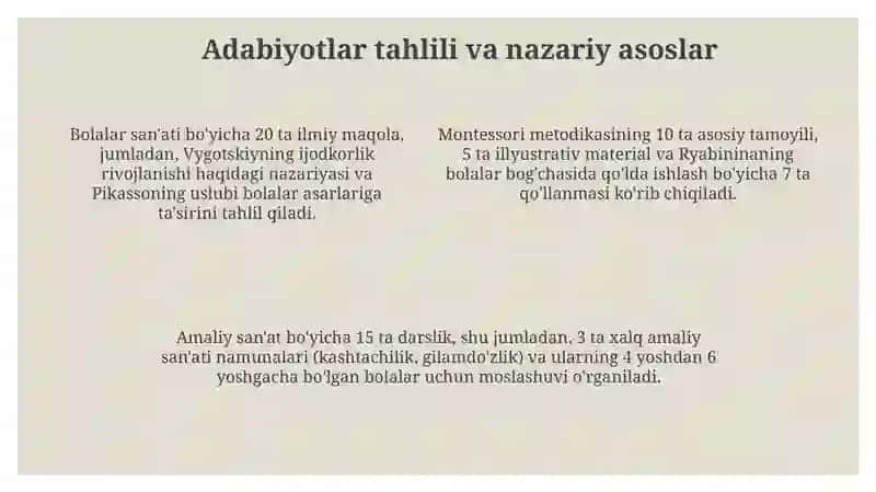 Maktabgacha taʼlim tashkilotlarida applikatsiya yasash Laylak va toʻtiqush obrazi 4