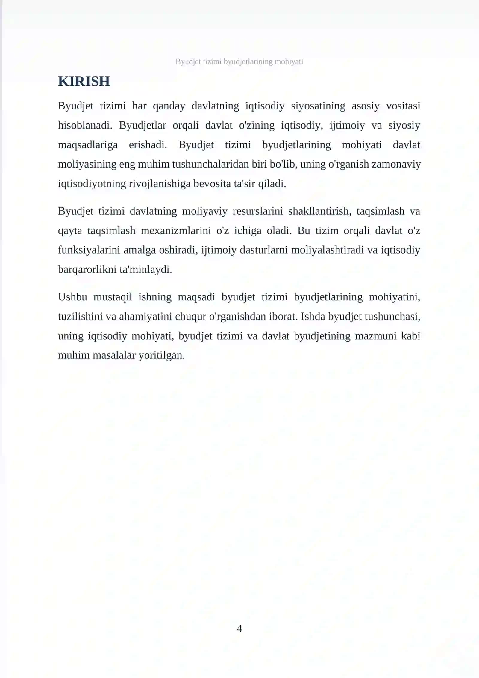 BYUDJET TIZIMI VA BYUDJETLARNING MOHIYATI 4