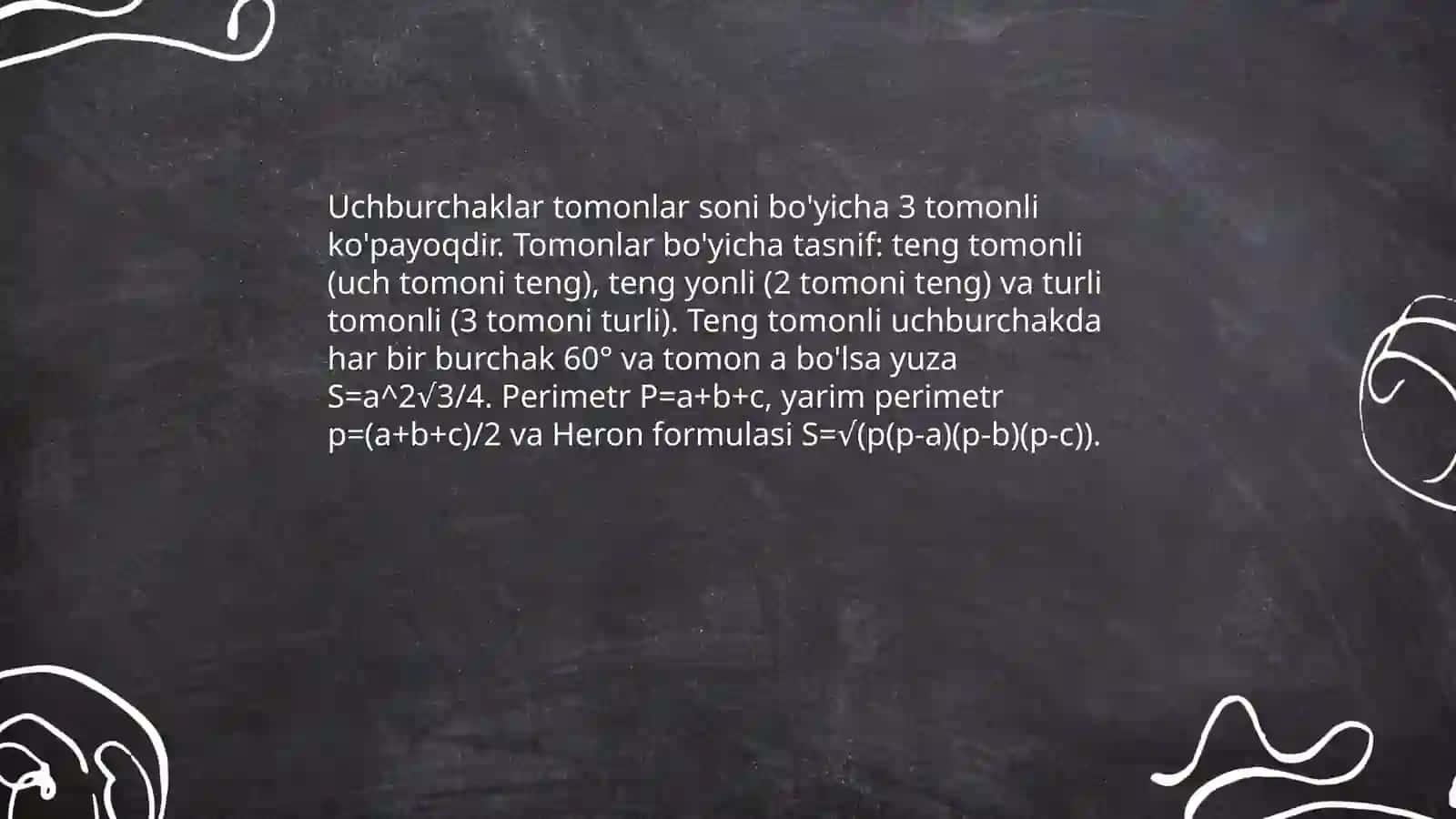 Ko'payoqlarning turlari geometriyadan 4