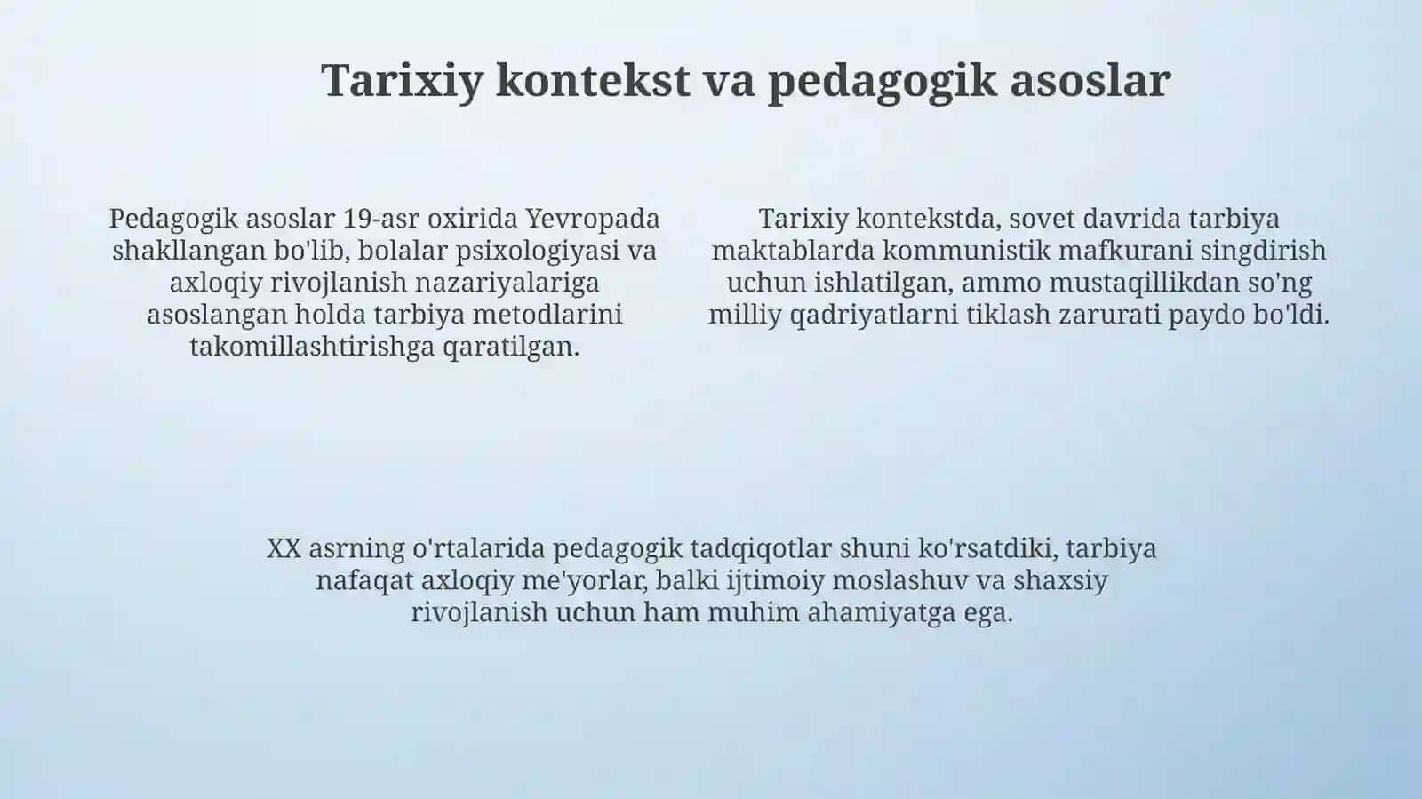 Maktablarda tarbiya fanni o'qitish huquqlari 4