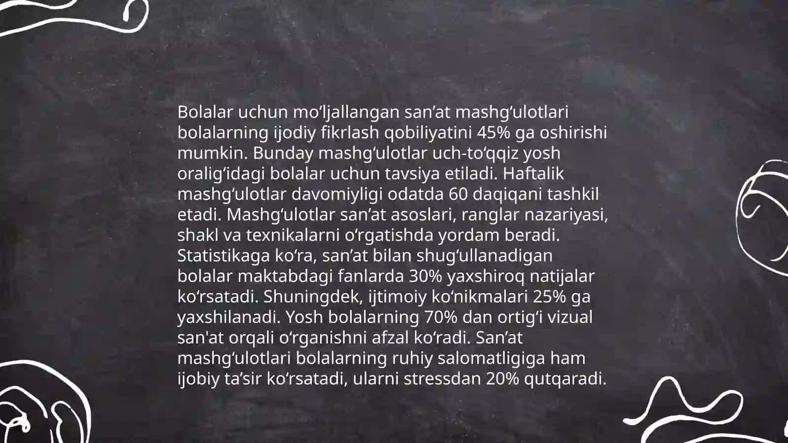 Maktabgacha va boshlangʻich taʼlim yoshidagi bolalarda kreativ tafakkurni rivojlantirish usullari 4