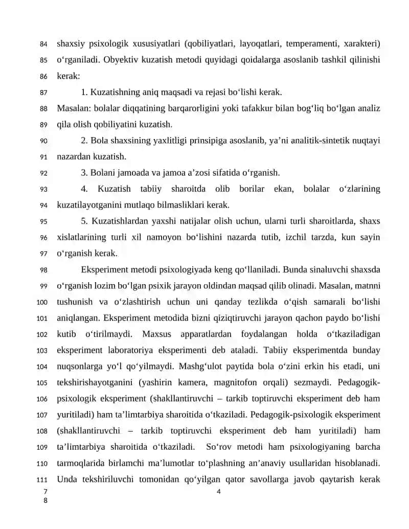 BOG‘CHADA PSIXOLOGIK MUHITNI TA’MINLASH 4