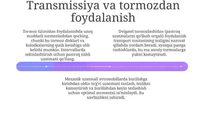 Tog‘ga haydash texnikasini takomillashtirish 4