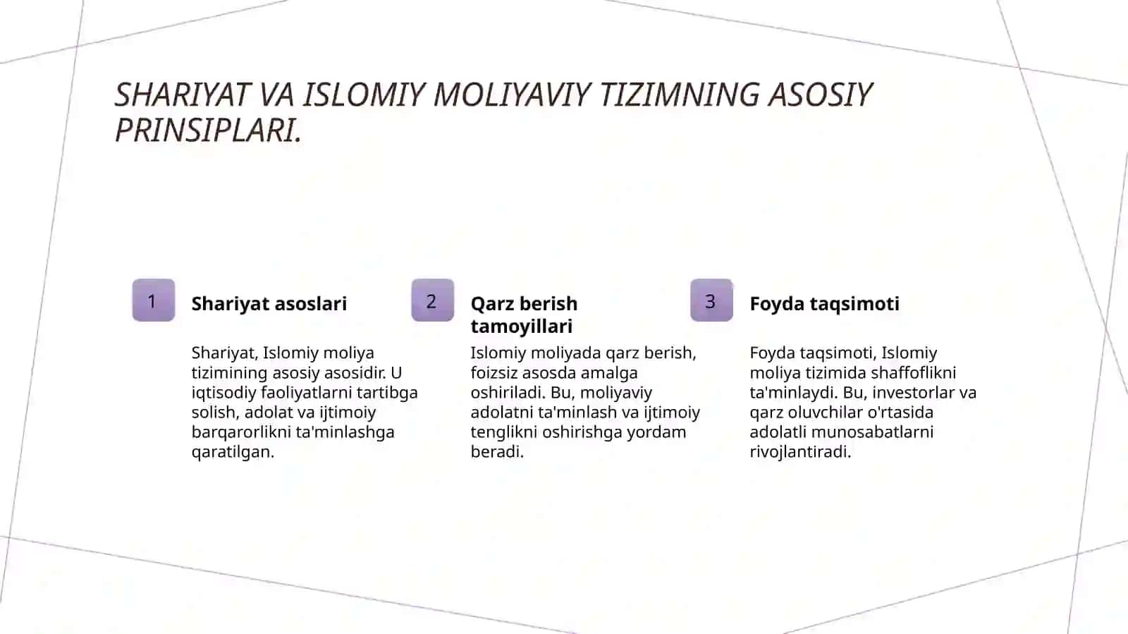 Islomda iqtisodiy munosabatlar 4