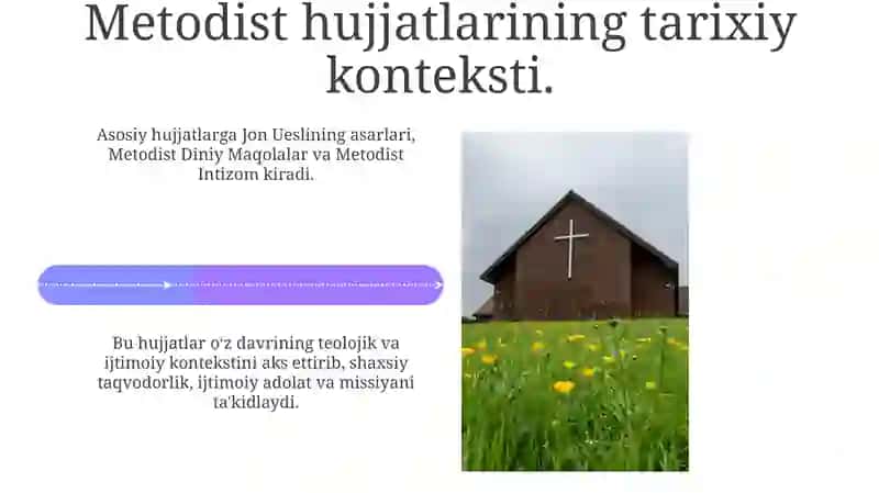 Asosiy Metodist Ta'limotiy Hujjatlari 4
