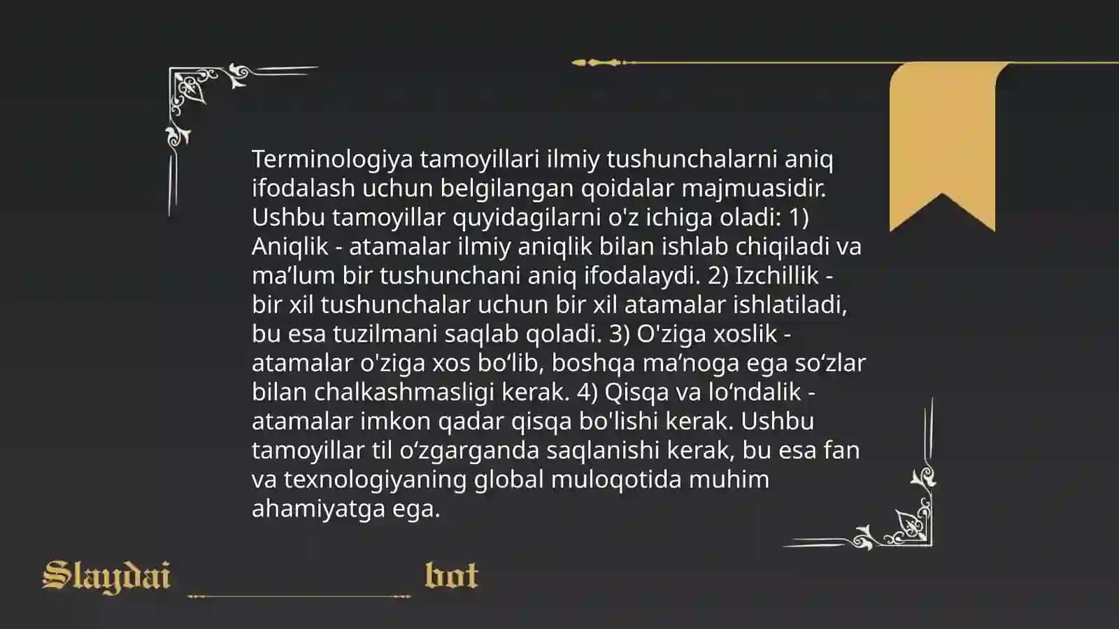 Sohaviy terminlarning yasalishi 4