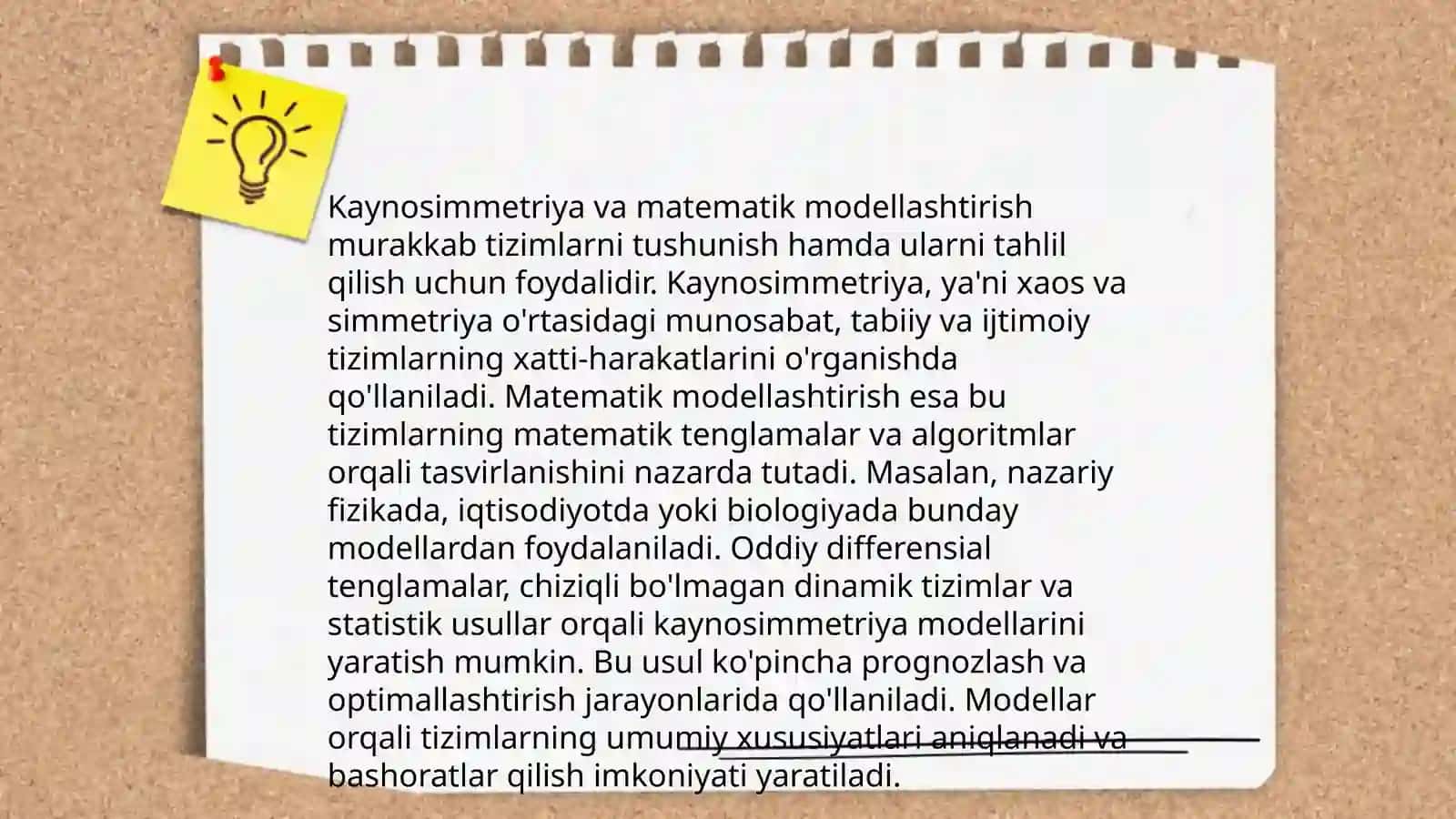 Kaynosimmetriya kontseptsiyasi 4
