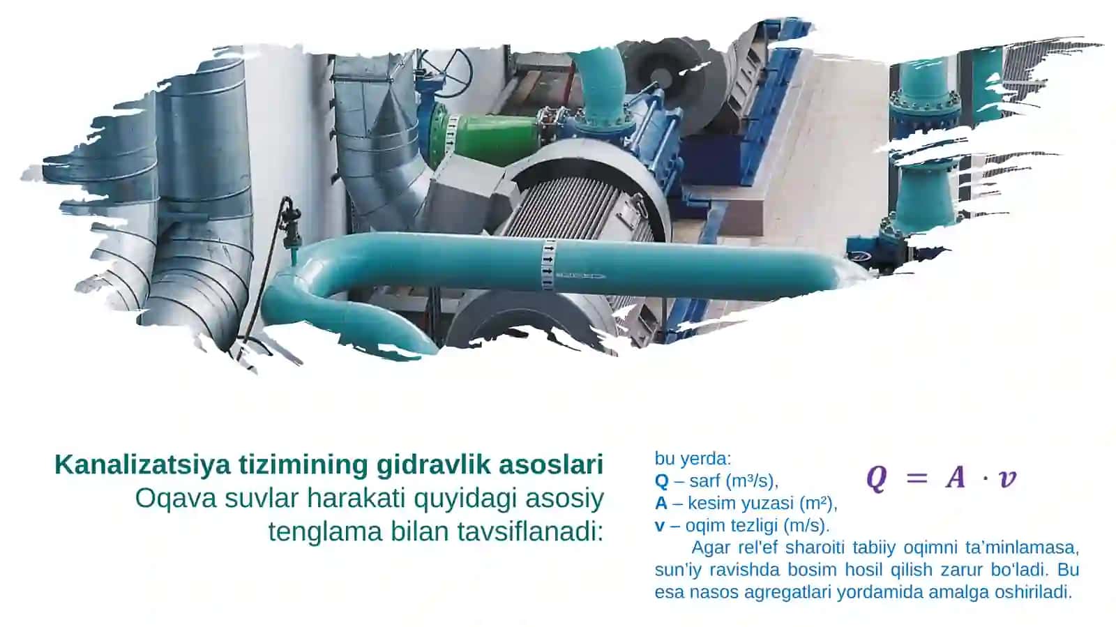 Kanalizatsiya tarmoqlarida oqava suvlarni ko'tarib berish turlari va shartlari 4