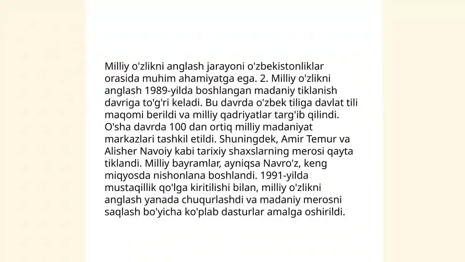 Ta'lim sohasidagi islohotlar 4