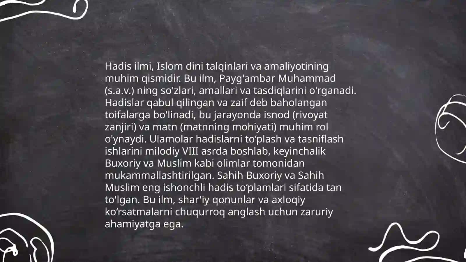 Imom al-Buxoriy va imom Termiziyning hadis ilmiga qoʻshgan hissalari qiyosiy tahlili 4
