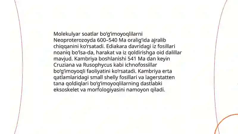 Bo‘gʻimoyoqlilarning kelib chiqishi 4