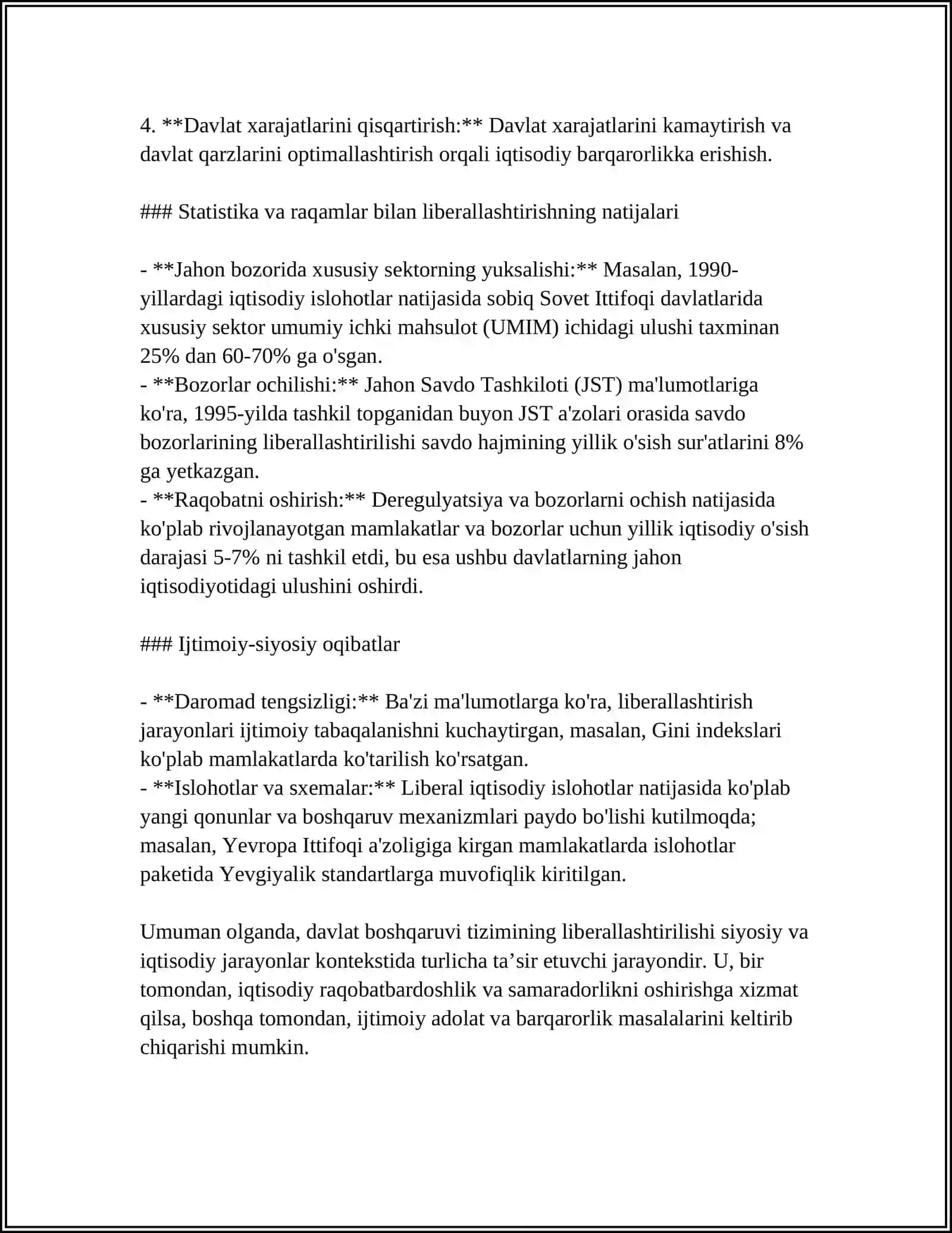 MUSTAQILLIK YILLARIDA DAVLAT BOSHQARUVI TIZIMIDA AMALGA OSHRILIGAN ISLOHOTLAR 4