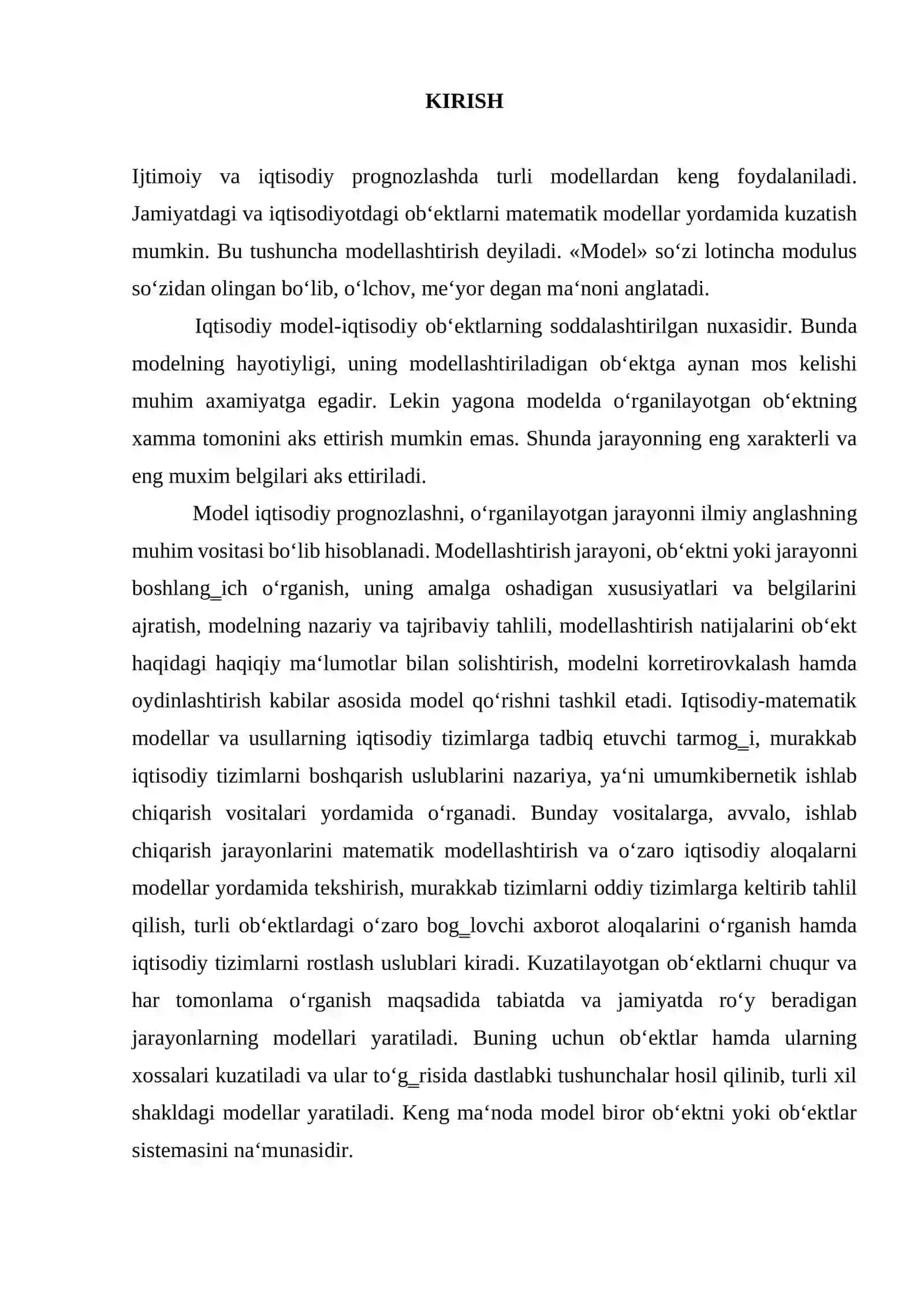 Ijtimoiy takor ishlab chiqarish,uning milliy iqtisodiy taraqqiyotdagi o`rni 4
