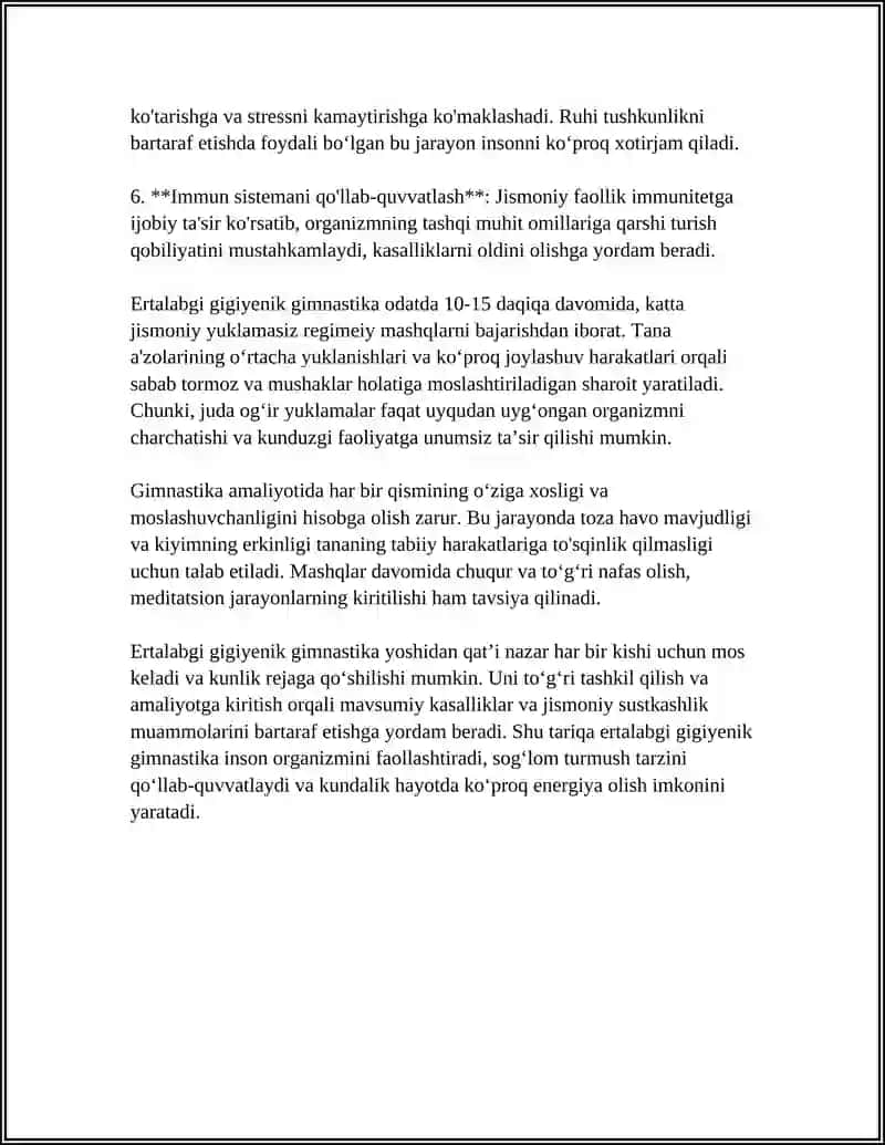 ERTALABGI GIGIYENIK GIMNASTIKA 4