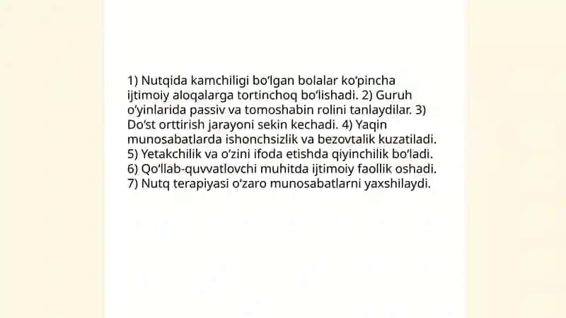 Nutqida kamchiligi bo‘lgan bolalarning shaxs xususiyatlari 4
