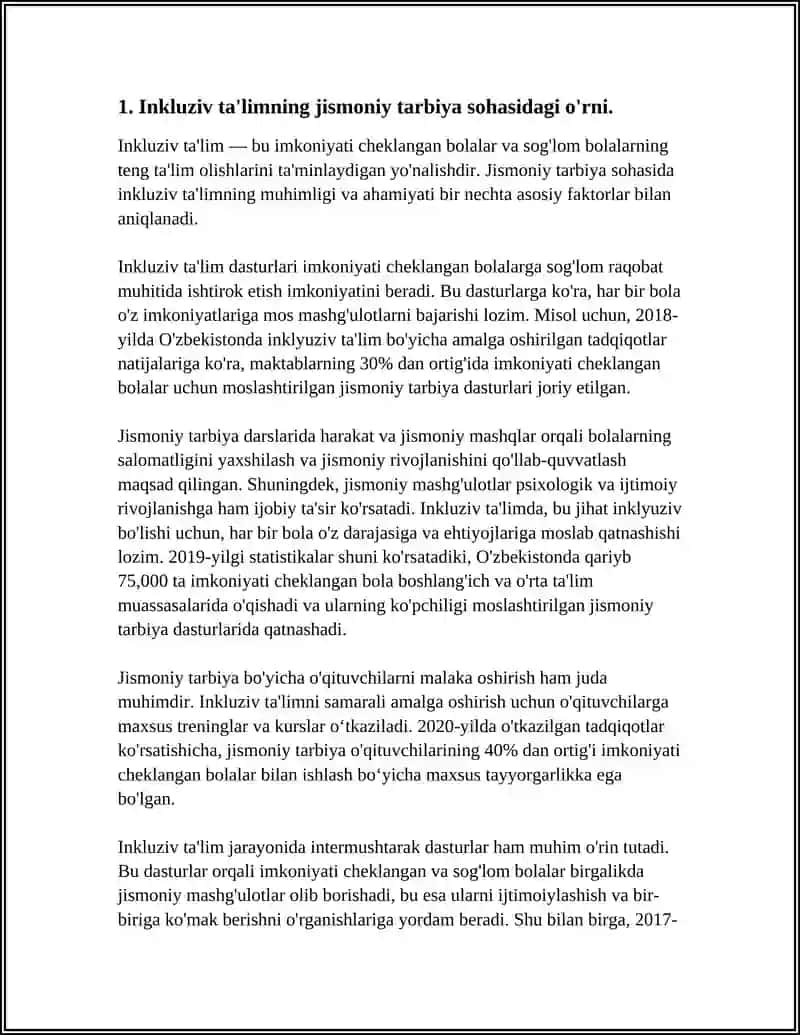 ADAPTIV JISMONIY TARBIYA SPORTDA INKLYUZIV TALIMNI BUGUNGI KUNDAGI AXAMIYATI 4