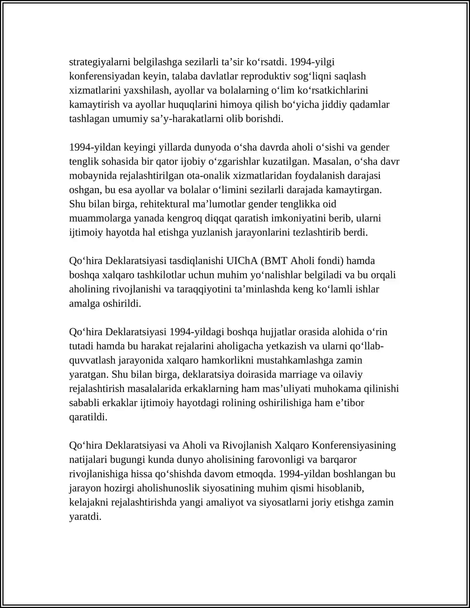 QOHIRA DEKLARATSIYASI TARIXI VA MAZMUNI 4